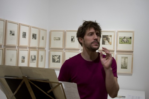 Ernesto Estrella at Galerie Hochdruck Vienna