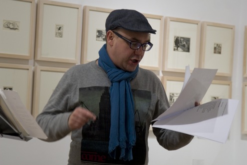 Dmitry Golynko at Galerie Hochdruck Vienna
