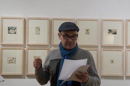 Dmitry Golynko at Galerie Hochdruck Vienna