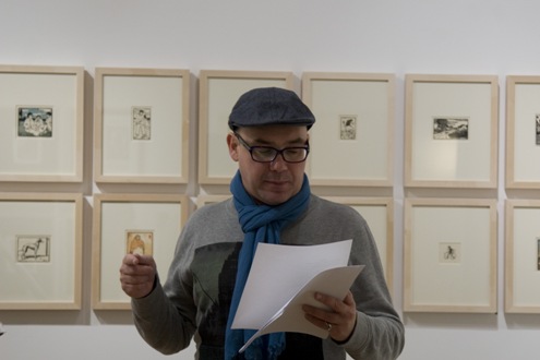 Dmitry Golynko at Galerie Hochdruck Vienna